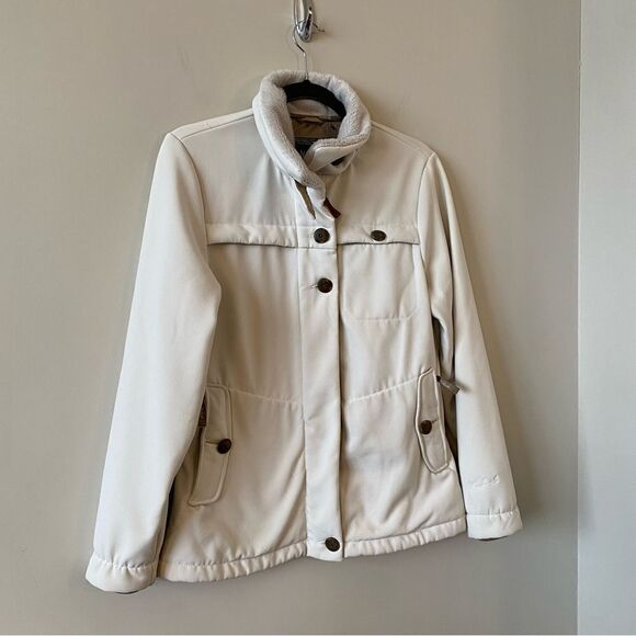 Woolrich-Fleece Lined Soft-Shell Full Zip Jacket - Picture 4 of 15